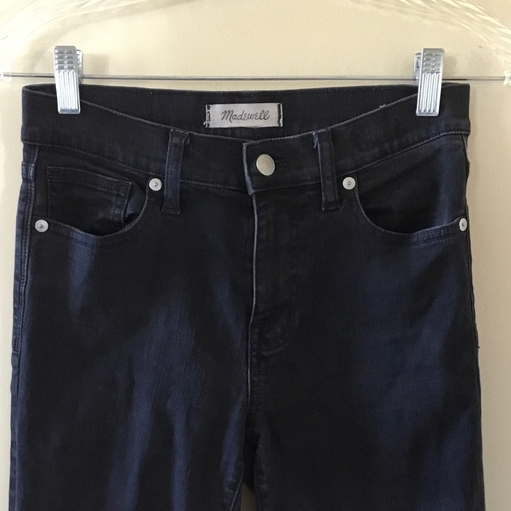 Madewell Black 9” High Riser Skinny Skinny Jeans - Picture 3 of 11